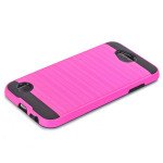 Wholesale LG X Power 2, Fiesta LTE, X Charge Armor Hybrid Case (Hot Pink)